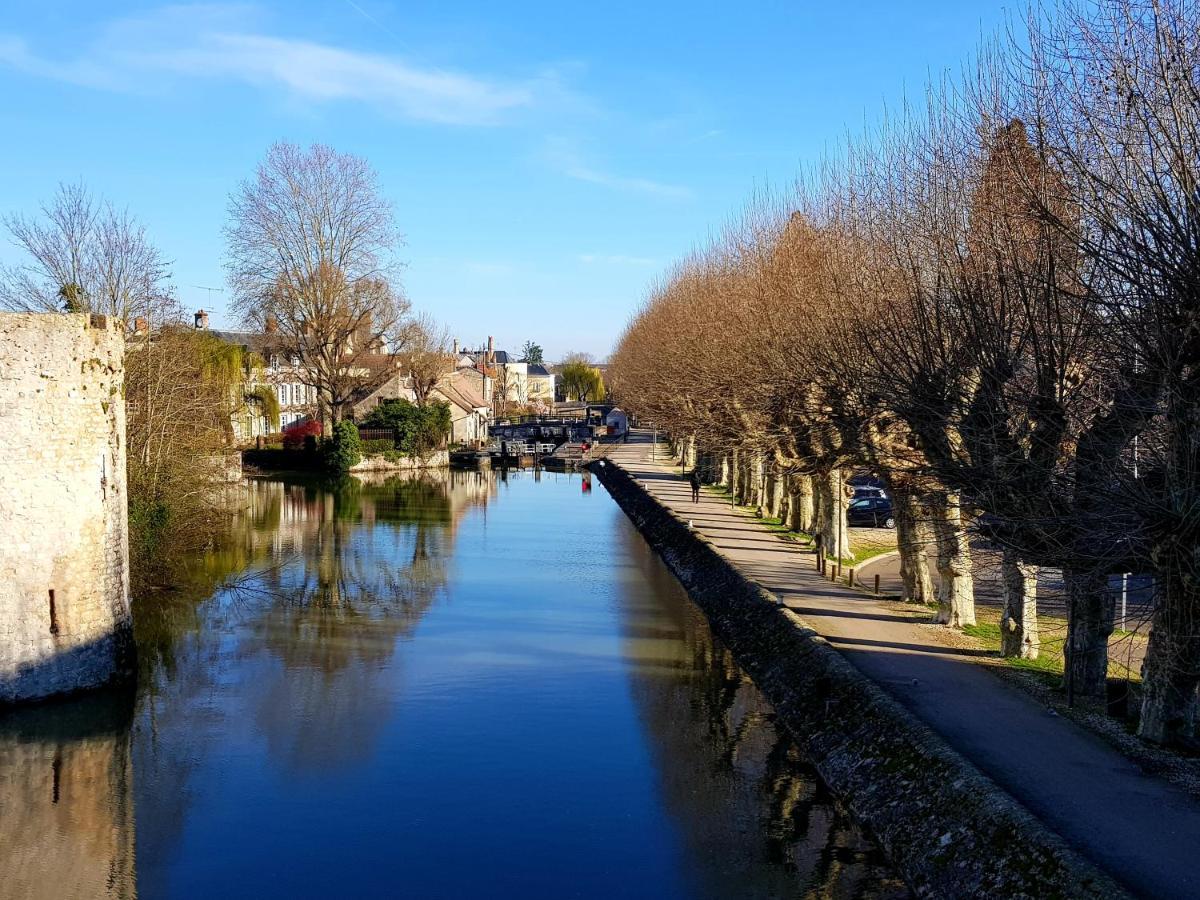 La Maison Virginie Logements De 1 A 5 Pers Chaleureux Centre, Parking, Linge, Wifi, Proximite Lac Canal Piscine Montargis Eksteriør billede